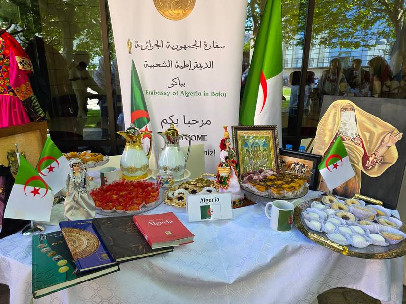 Participation of Embassy of Algeria in Baku in the 14th ADA International Festival